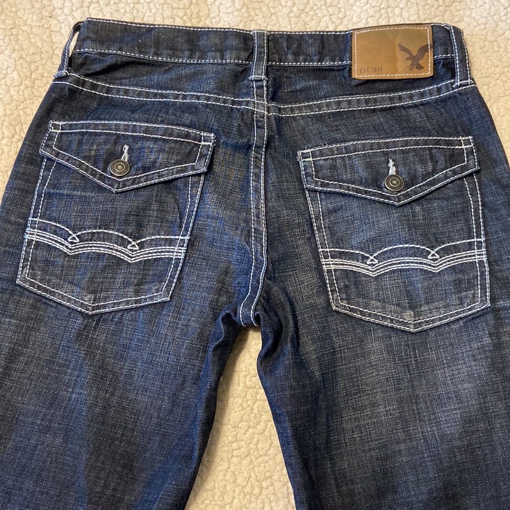 American Eagle Jeans - Mens Original Boot - Size 30x32 - Dark Wash